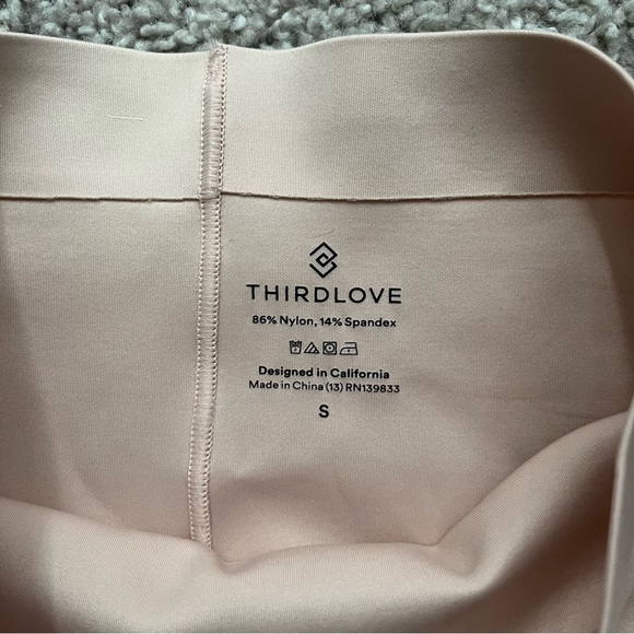 NWT ThirdLove Sculpt Thong Blush Small - Picture 6 of 8